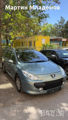 🚗 Peugeot 307 SW 1.6 HDI 90к.с. 2007г. – 7 места / Панорама / Нов внос, снимка 3 - Автомобили и джипове - 54552911