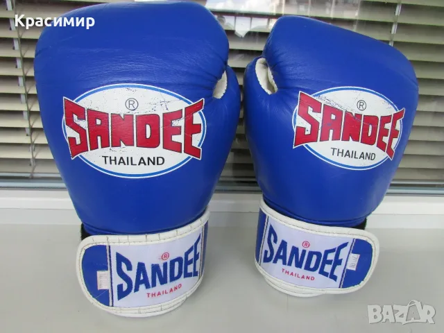 Боксови ръкавици Sandee 2 Tone, снимка 12 - Бокс - 55546999