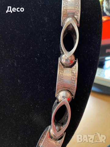 Сребърен синджир 83.20 гр , снимка 2 - Колиета, медальони, синджири - 54041292