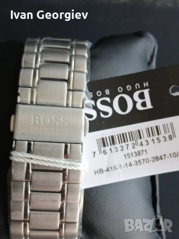 Нов часовник HUGO BOSS 1513871, снимка 4 - Мъжки - 54841905