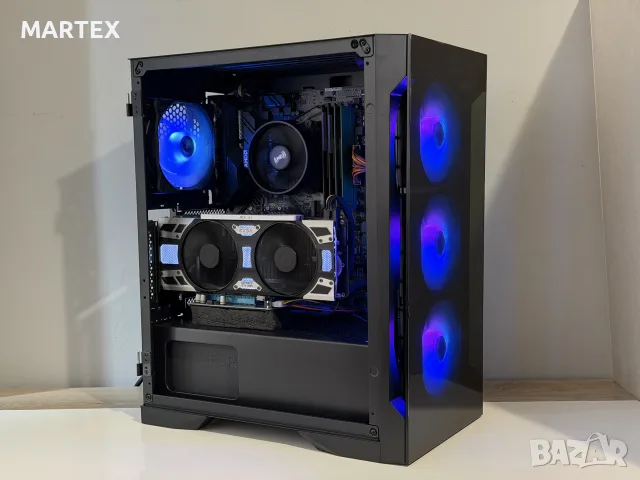 Геймърски компютър Ryzen 5 3600, GTX 1080, 32GB, снимка 11 - Геймърски - 55335453