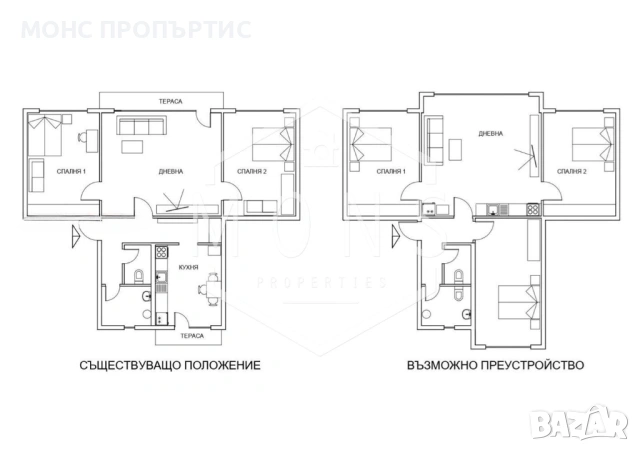 Продава се обзаведен четиристаен апартамент в  кв. Красна поляна 2, гр. София, снимка 12 - Апартаменти - 54886370