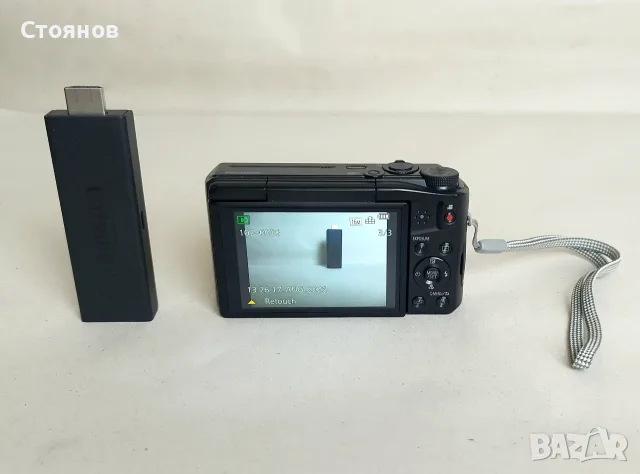 Компактен фотоапарат Panasonic Lumix DMC-TZ58 / 16 MP / Full HD / Wi-Fi / 20х оптичен зум, снимка 9 - Фотоапарати - 55692290