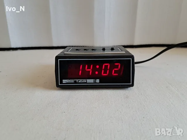 Дигитален часовник с аларма ETG.