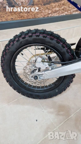 НОВИ - Бензинов кросов мотор 125 cc/кубика с ФАР и ЕЛ.СТАРТ, снимка 9 - Мотоциклети и мототехника - 54385102