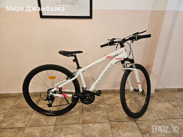 Планински велосипед Rockrider ST100 27.5” – алуминий, 21 скорости, снимка 10 - Велосипеди - 54430095