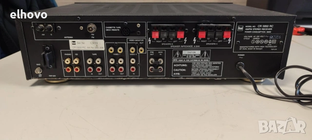 Ресивър Dual CR 5950 RC, снимка 2 - Ресийвъри, усилватели, смесителни пултове - 54076060