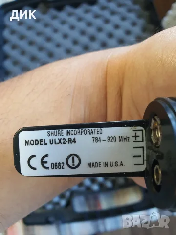 Shure beta ulxs4.., снимка 8 - Микрофони - 55691006