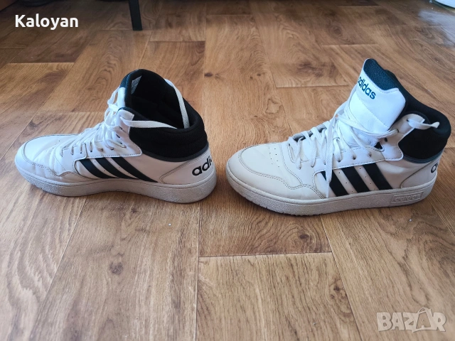 Мъжки обувки Adidas Hoops 3.0 Mid размер 44 2/3, снимка 2 - Маратонки - 54589467