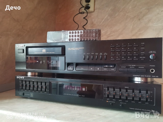 Cd player Sony cdp-415, снимка 3 - Декове - 54752478