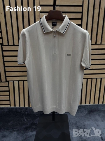 Тениски с яка Loro Piana/Boss‼️, снимка 11 - Тениски - 54354030