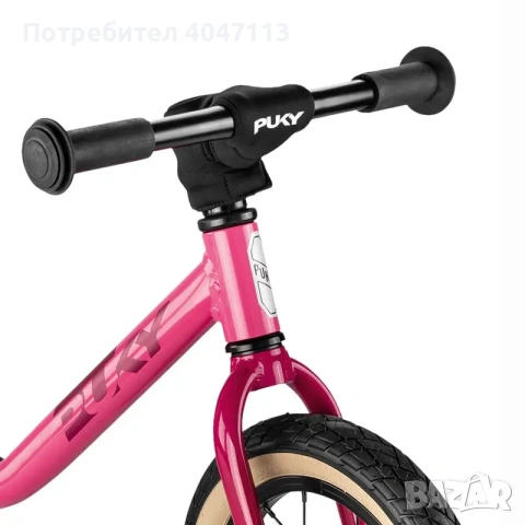 Колело за баланс PUKY LR LIGHT, розово, снимка 3 - Велосипеди - 55268621
