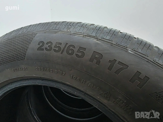 4бр зимни гуми 235/65/17 CONTINENTAL L06033, снимка 6 - Гуми и джанти - 54994525
