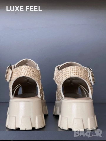 Prada ⚜️ Дамски Сандали , снимка 3 - Сандали - 54368497