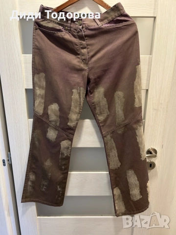 Винтидж комплект Roccobarocco Jeans яке и панталон.Made in Italy /като ново , снимка 3 - Костюми - 55321629