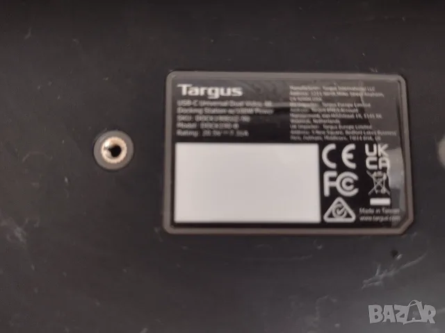 3 x Targus Docking Station 100w и 2 х HP Docking station, снимка 16 - Мрежови адаптери - 55535668