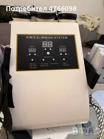 Продавам професионален апарат KIM 8 Slimming System 8-в-1., снимка 7 - Козметика за тяло - 55671712