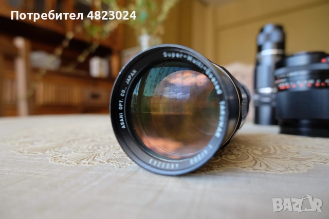 Super Multi-Coated Takumar 200mm f4 Lens. M42 Mount