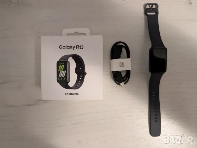 Samsung Galaxy Fit3 (Сив) – НОВ Разопакован само за тест, снимка 3 - Смарт гривни - 55616185
