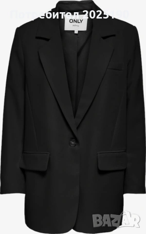 Дамско черно сако Zara