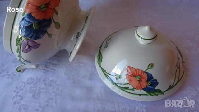 Супник - 2 литра , Villeroy & Boch Amapola 1980г., снимка 8 - Сервизи - 54967936