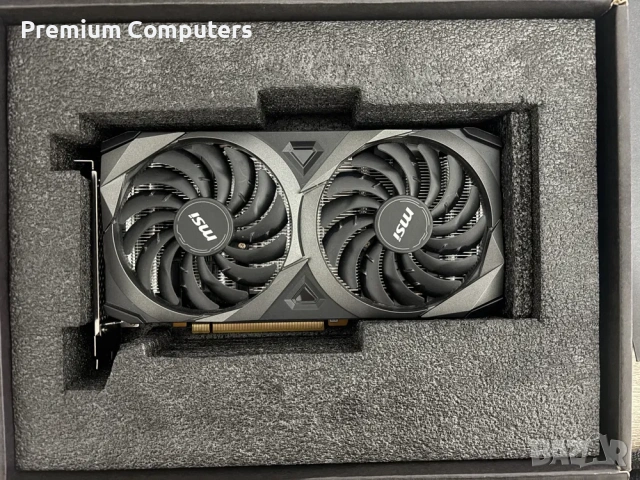 Видеокарта Nvidia MSI GeForce RTX 3060 VENTUS 2X 12GB OC, снимка 3 - Видеокарти - 54585657