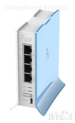 MikroTik RouterBOARD RB941-2nD-TC, hAP-Lite