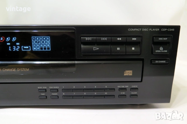 Sony CDP-C345 Multi Compact Disc Player, снимка 4 - Други - 55153778