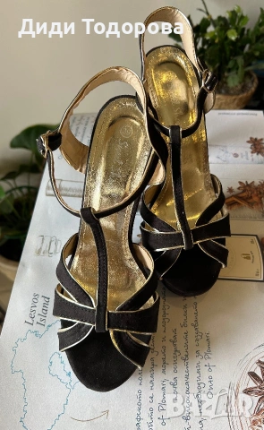 Дамски сандали на висок ток бранд ”Sweet Shoes”