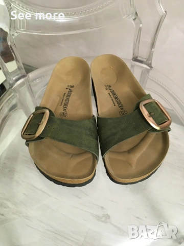 BIRKENSTOCK дамски чехли в размер 39, снимка 2 - Чехли - 54584502