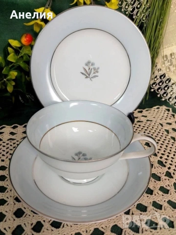 Noritake Япония фин костен порцелан , снимка 10 - Чаши - 54598196