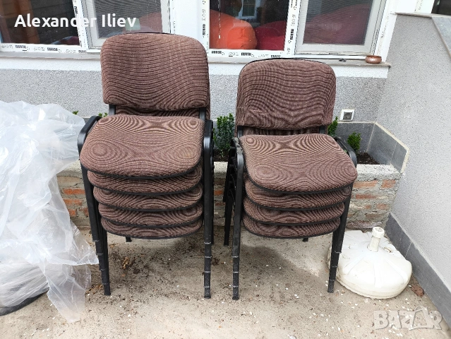 Метални столове меки