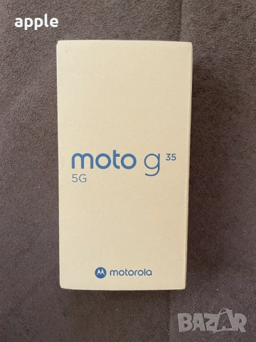 ЧИСТО НОВ Motorola Moto g35, 5G Dual SIM, 4GB RAM, 256GB,черен, снимка 2 - Motorola - 54844911