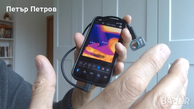 Инфрачервена камера InfiRay P2 Pro за iPhone (iOS 11+), снимка 2 - Камери - 54074366