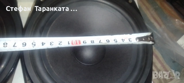 6.5 инчови басови говорители WESTRA цената е за двата броя говорители , снимка 4 - Тонколони - 54513458