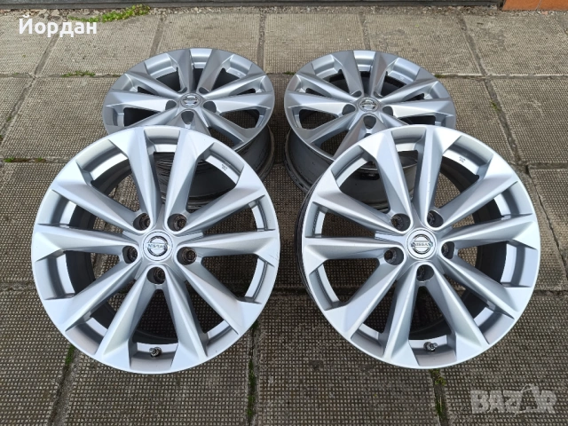 ОРИГИНАЛНИ джанти 17 ' цола 5x114,3 НИСАН Кашкай / NISSAN QASHQAI J10 J11 7J ET40 + датчици, снимка 2 - Гуми и джанти - 54485880