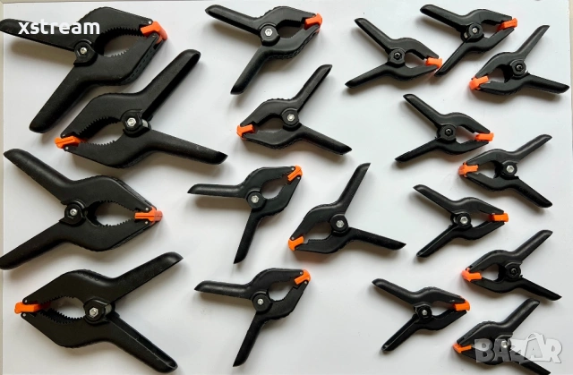 NEEWER комплект от 18 щипки за закрепване на Фото Фон (Backdrop Clamps)