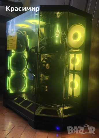 Геймърски компютър Ryzen 5 9600x,AMD Radeon RX 9060 XT 16gb, 32gb ddr5,1tb nvme, снимка 7 - Геймърски - 55269144