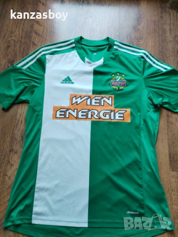 adidas rapid vienna 2012-13 home - колекционерска футболна тениска КАТО НОВА Л, снимка 4 - Тениски - 54346932