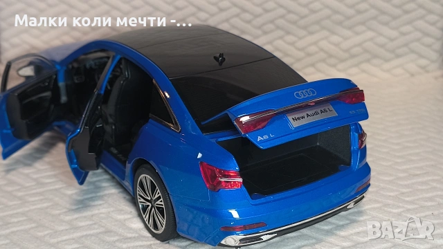 метална кола Audi A6 L -Мащаб 1:18, снимка 10 - Колекции - 54812006