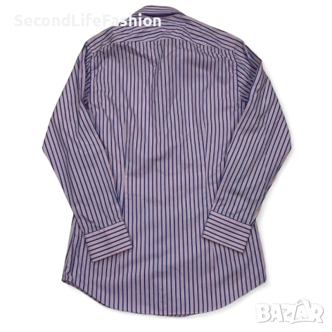 Hawes & Curtis мъжка риза райе размер М оригинал , снимка 2 - Ризи - 54173308