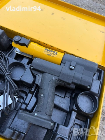 REMS Mini-Press 22V, снимка 3 - Други инструменти - 53419424