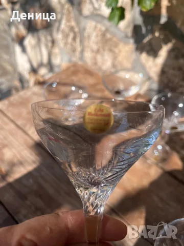 Кристални чаши  за ликьор от серията “Can-Can” Schott-Zwiesel Германия , снимка 12 - Чаши - 55686451