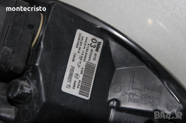Ляв фар Peugeot 107 (2005-2012г.) 🔷Valeo 811500H030 / 81150-0H030 Пежо 107, снимка 7 - Части - 54687749