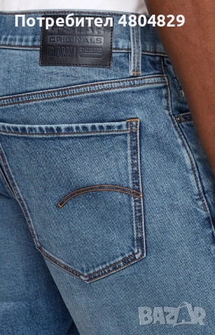 G-Star Raw Мъжки нови оригинални къси дънки, снимка 4 - Къси панталони - 54875003