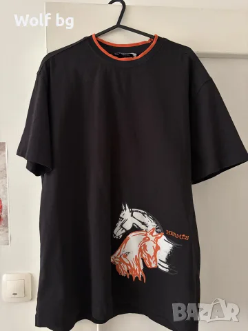 Унисекс Тениска Hermès 