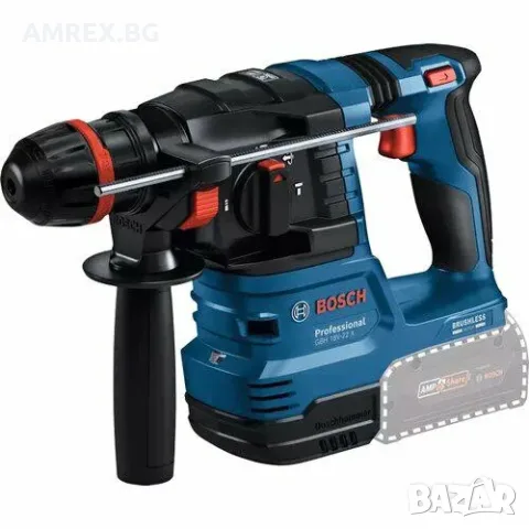 Акумулаторен перфоратор Bosch 18V – 2 J, ONECHUCK, Solo + L-BOXX