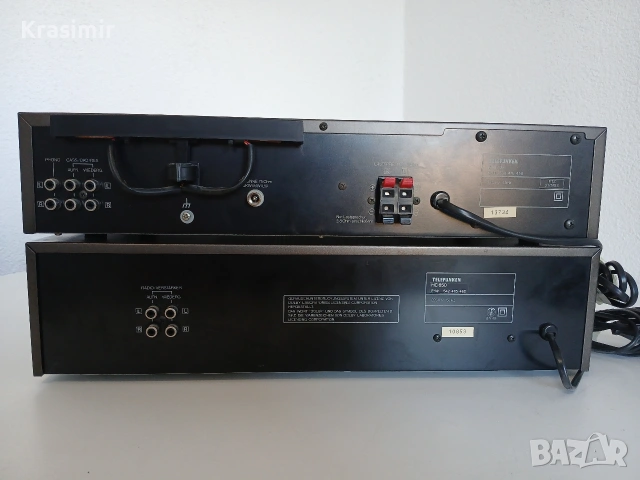 Telefunken HR650 + HC650 – Немска HiFi система, 1985г., снимка 5 - Ресийвъри, усилватели, смесителни пултове - 55243398