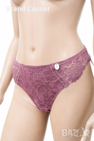 Hunkemöller дантелено долнище XL в розово-лилав нюанс, снимка 2 - Бельо - 54533231