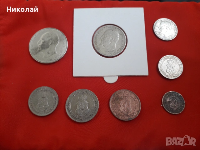 пълен лот монети от 1, 2, 5, 10, 20, 50 ст., 1 лев и 2 лева 1912г., снимка 3 - Нумизматика и бонистика - 54660997